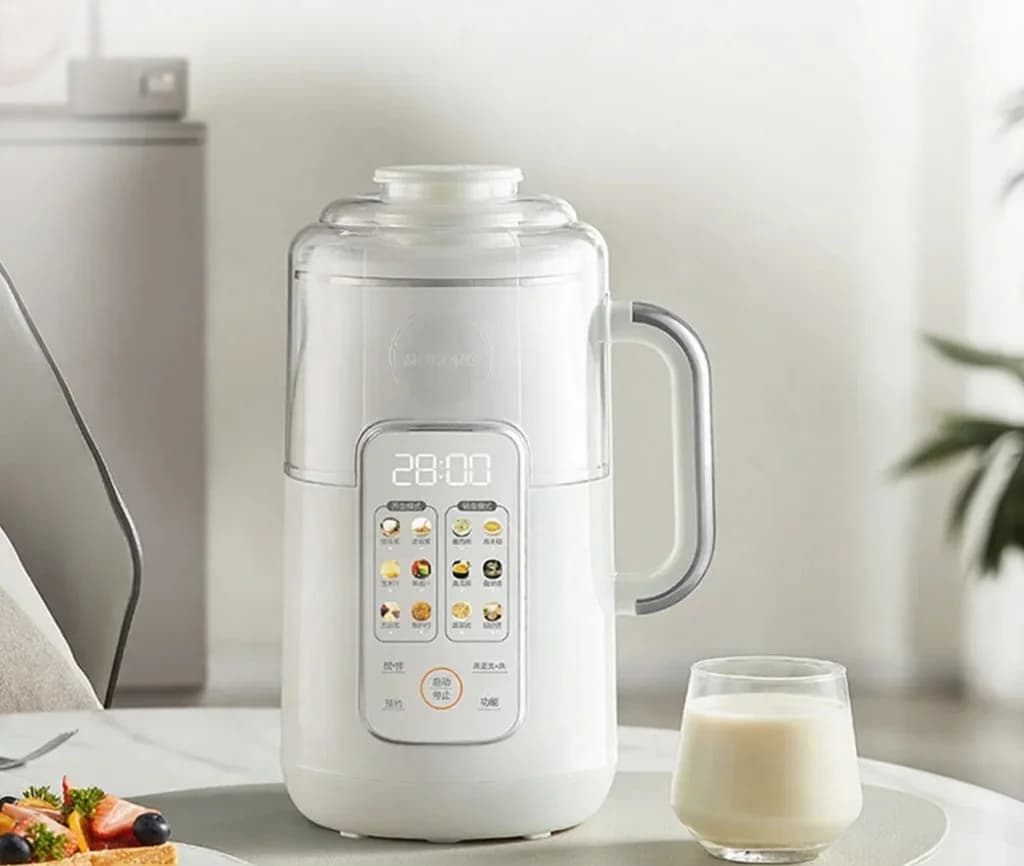 Ohrievaný mixér s objemom 1.2L, dotykové ovládanie, nehrdzavejúca oceľ