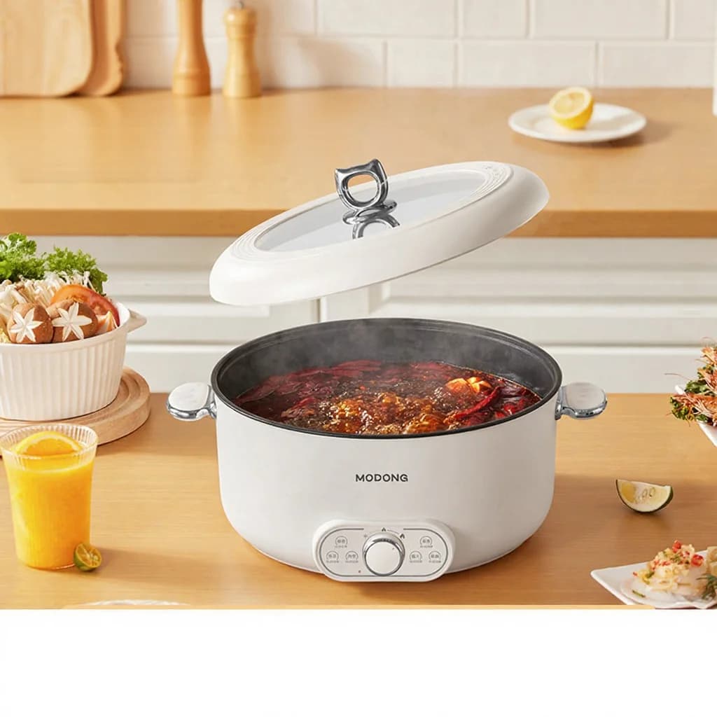 Elektrický hot pot 6L 7L 8L s naparovačom, 220V
