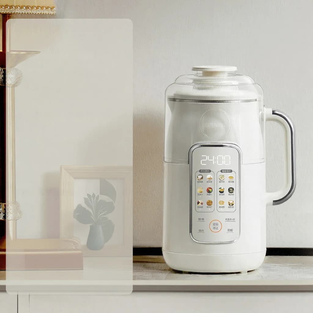 Ohrievaný mixér s objemom 1.2L, dotykové ovládanie, nehrdzavejúca oceľ