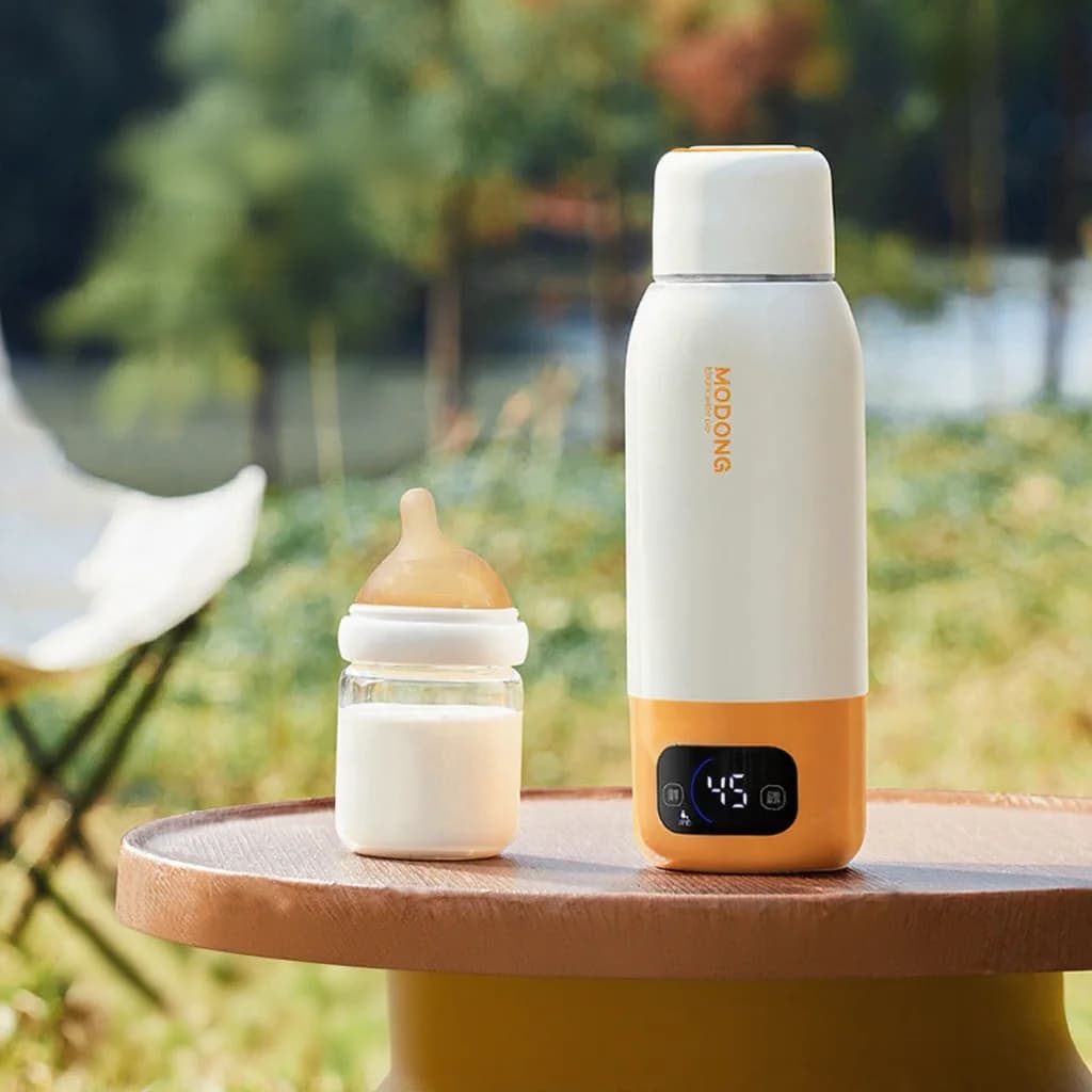 Prenosný elektrický hrnček na ohrev vody pre detskú výživu 550ml