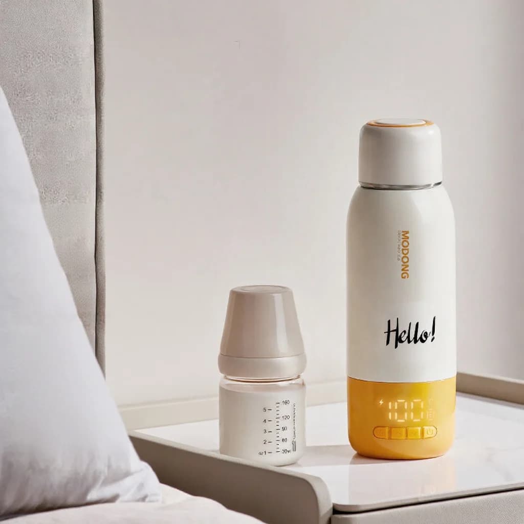 Prenosný ohrievací pohár na detskú výživu 550ml Ultra, varenie zo siete + bezdrôtové udržiavanie teploty