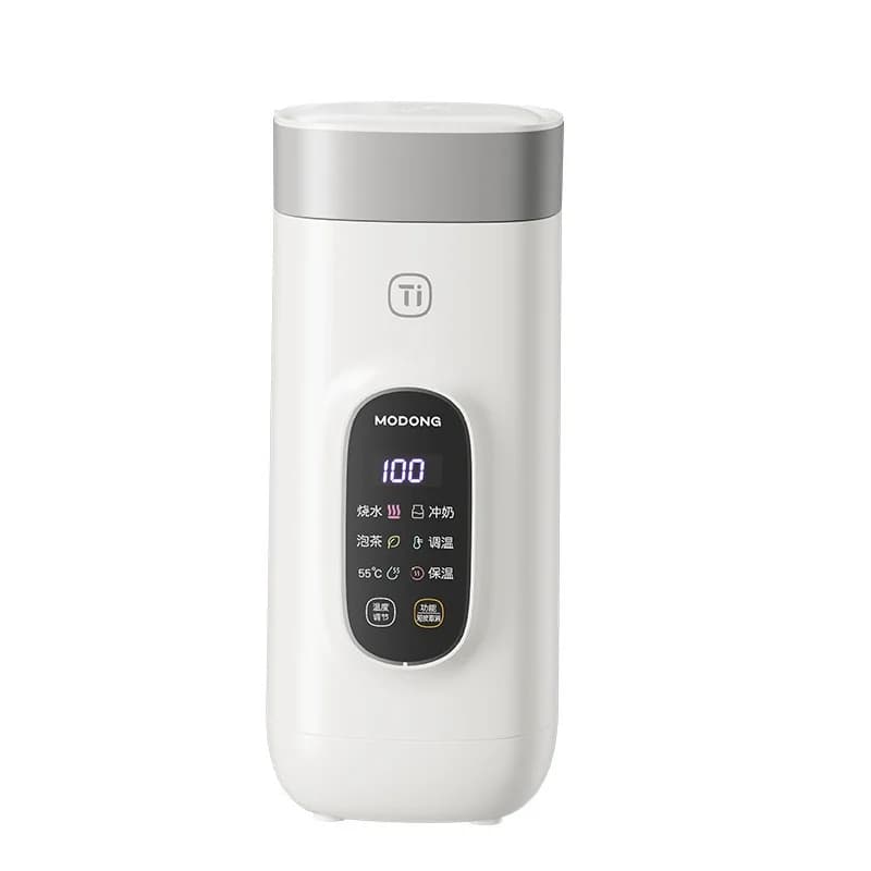 Titánový elektrický cestovný ohrevný hrnček na vodu, 650ml, 220V