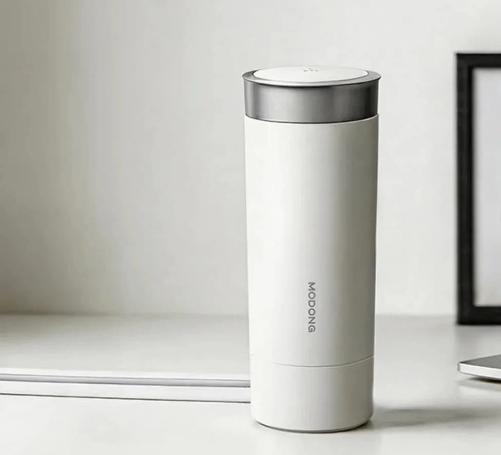 Prenosný elektrický hrnček na ohrev vody 350ml 316L nehrdzavejúca oceľ