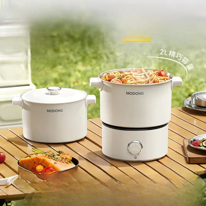 Prenosný skladací elektrický varný hrniec 110V-220V 550W/700W