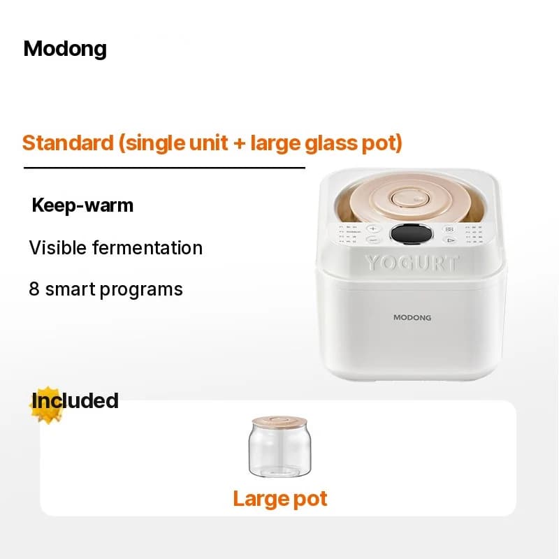 Automatický jogurtovač a fermentátor, 500-1000ml, 220V