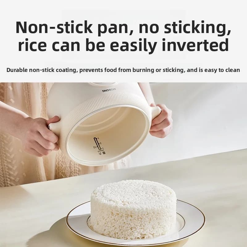 Mini elektrický ryžovar 1,6 L s keramickou vnútornou nádobou