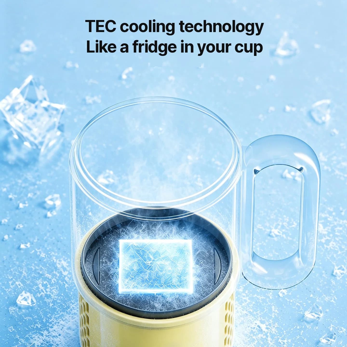 Mini chladiaci a ohrevný pohár 450 mL 36W s dotykovým ovládaním