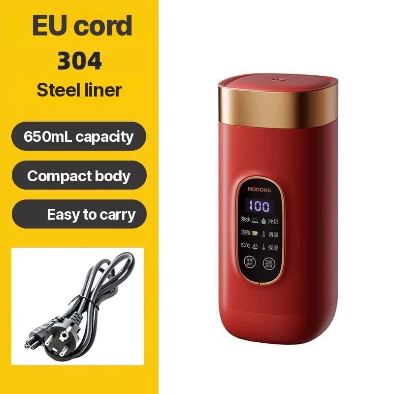 Prenosný elektrický ohrievací hrnček 650ml s vložkou 304 alebo 316
