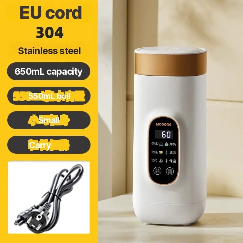 Prenosný elektrický ohrievací pohár 650ml s vložkou 304 alebo 316