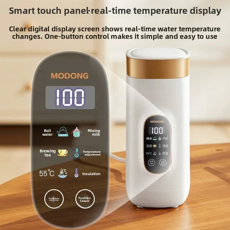 Prenosný elektrický ohrievací pohár 650ml s vložkou 304 alebo 316