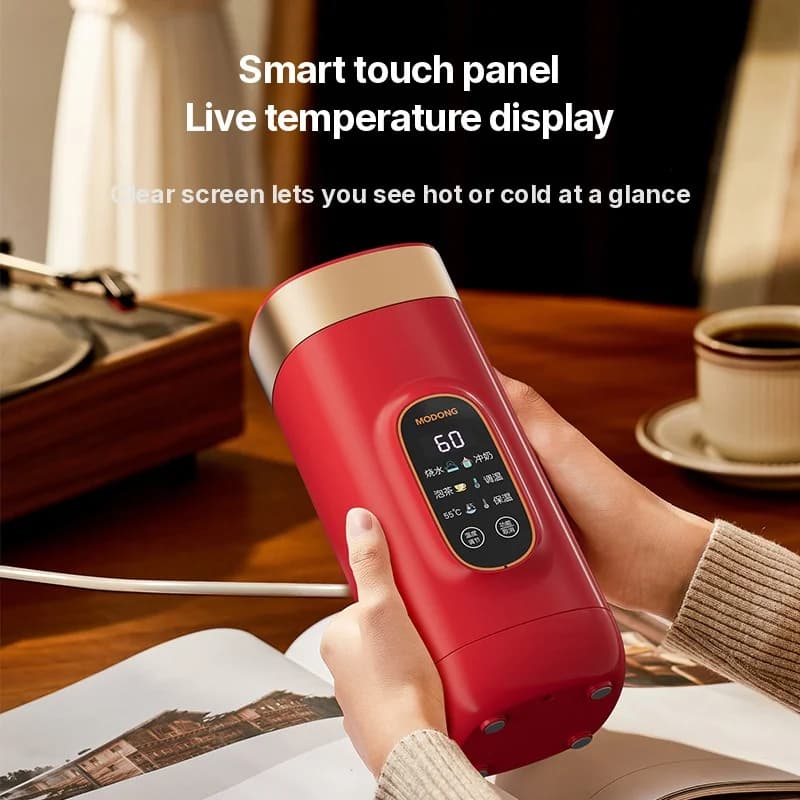 Prenosný elektrický hrnček na ohrev vody 650ml 304 vložka 220V