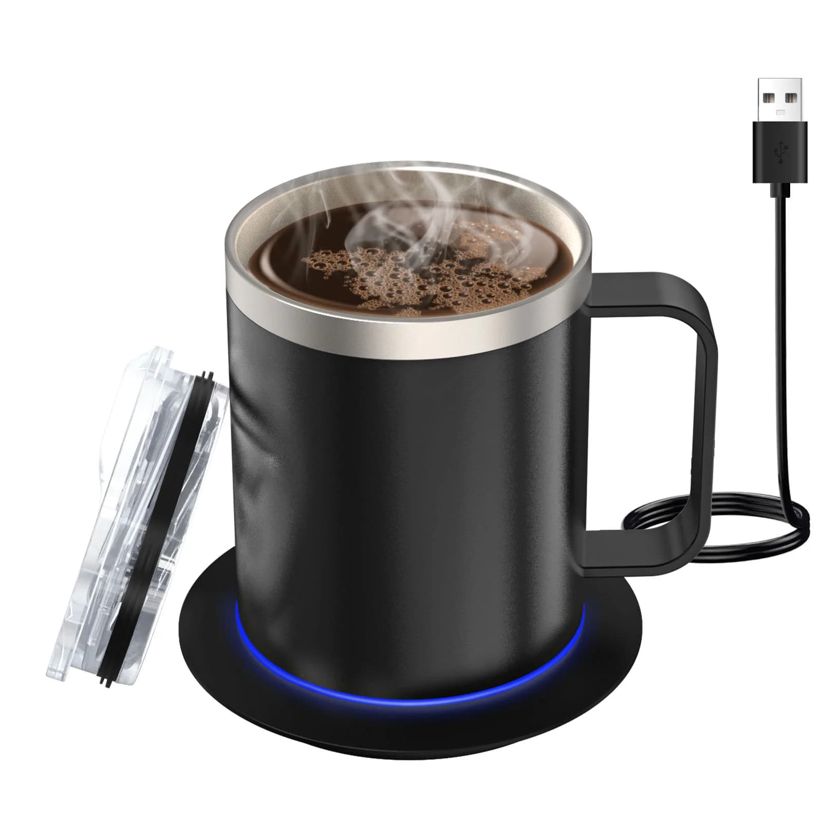 12oz USB ohrievaný kávový hrnček