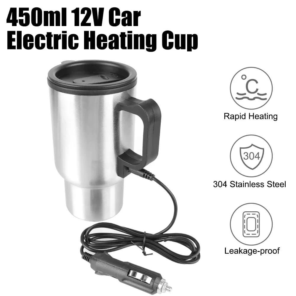 450ml 12V elektrická kanvica do auta