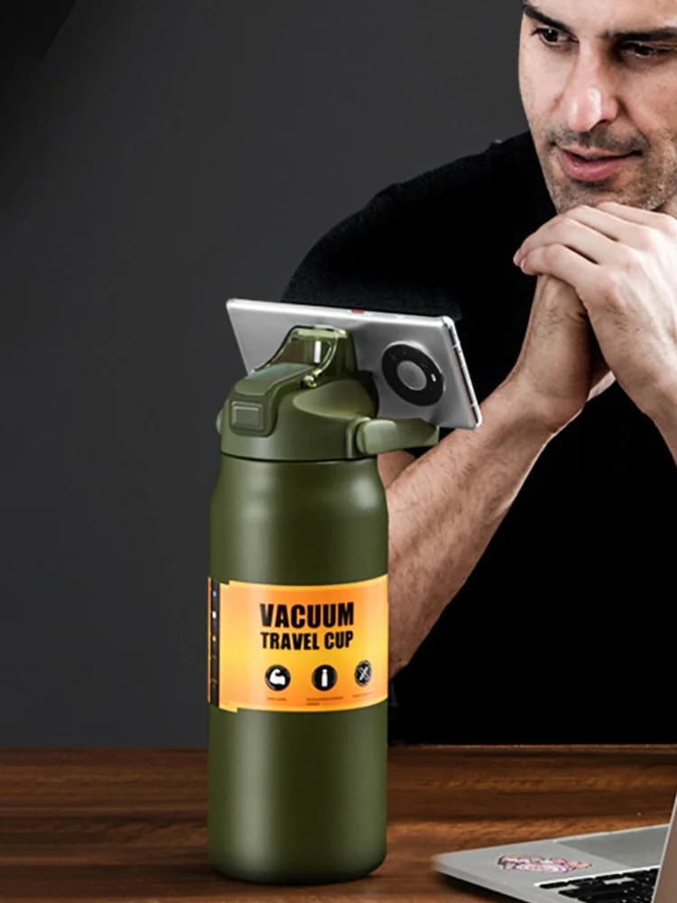 Outdoorová termoska so slamkou 0.8-1.5L