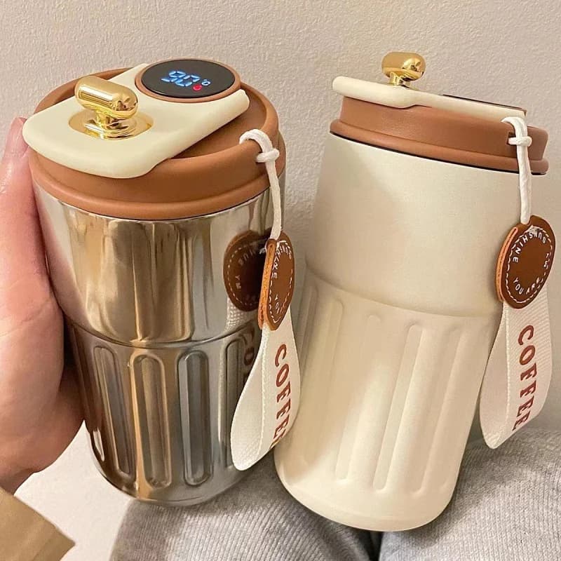 450ml termoska s displejom teploty