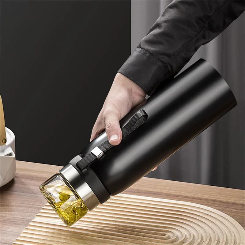 750ml/1100ml termoska s čajovým sitkom