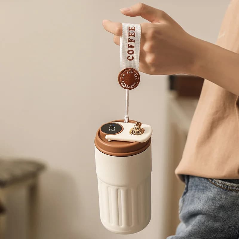 450ml termoska s displejom teploty