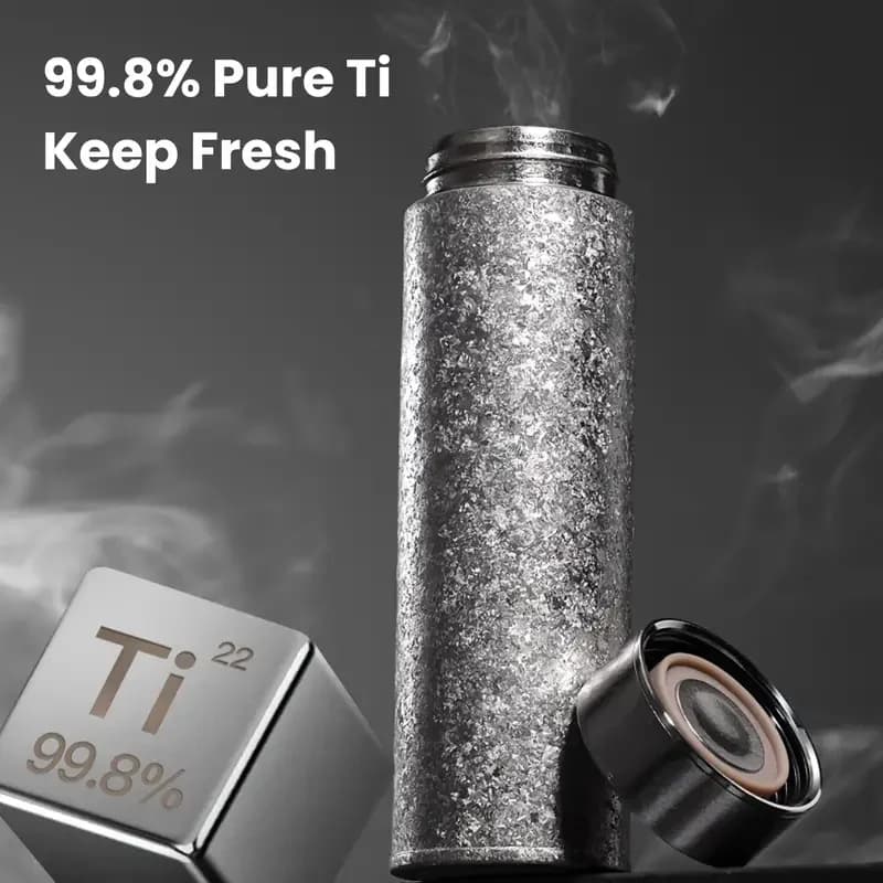500ml termohrnček z čistého titánu