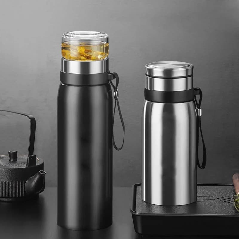 750ml/1100ml termoska s čajovým sitkom