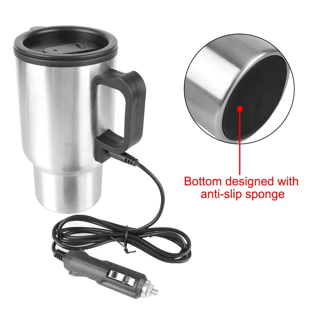 450ml 12V elektrická kanvica do auta
