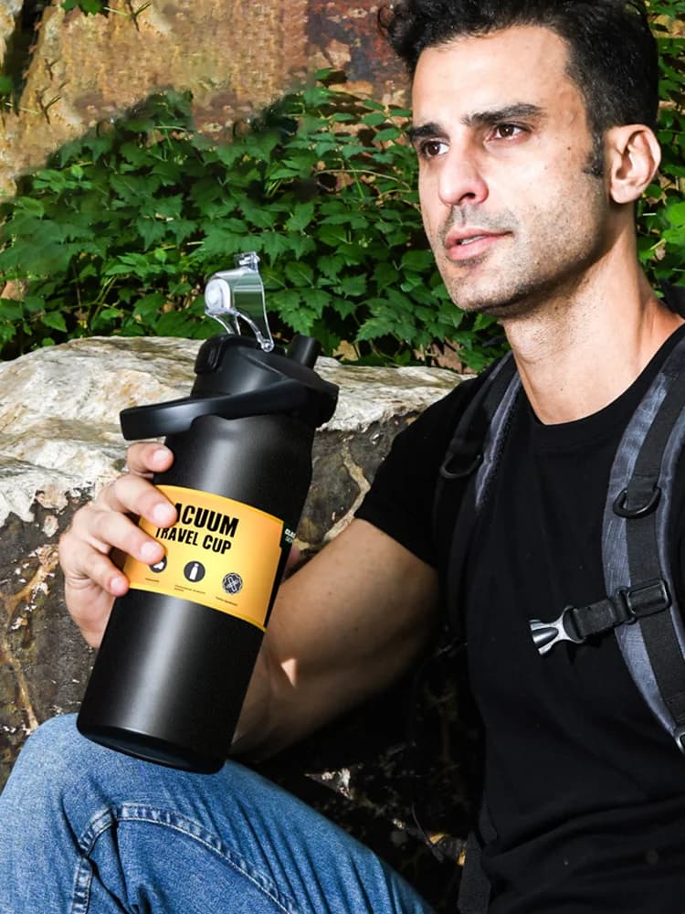 Outdoorová termoska so slamkou 0.8-1.5L